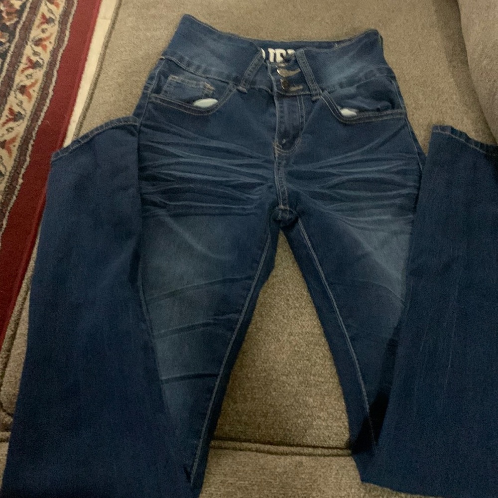 high rise skinny jeans